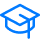graduation cap icon