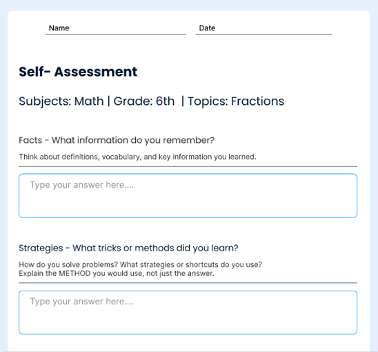 picture of assessment